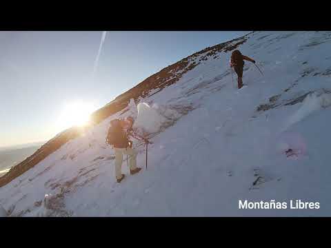 Ascenso volcán Lanin