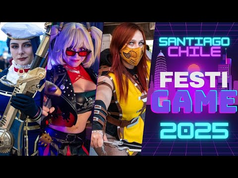 FESTIGAME 2025 SANTIAGO | COSPLAY MUSIC VIDEO BEST COSTUMES ANIME GAMES