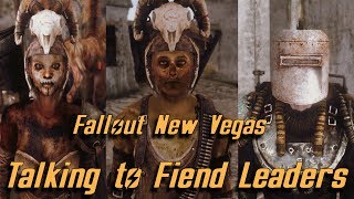 Talking to Fiend Leaders Violet, Cook-Cook, And Driver Nephi - Fallout New Vegas