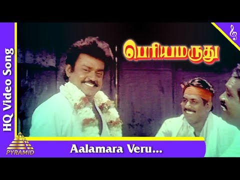 Aalamara Veru Video Song |Periya Marudhu Tamil Movie Songs | Vijayakanth|Ranjitha|Pyramid Music