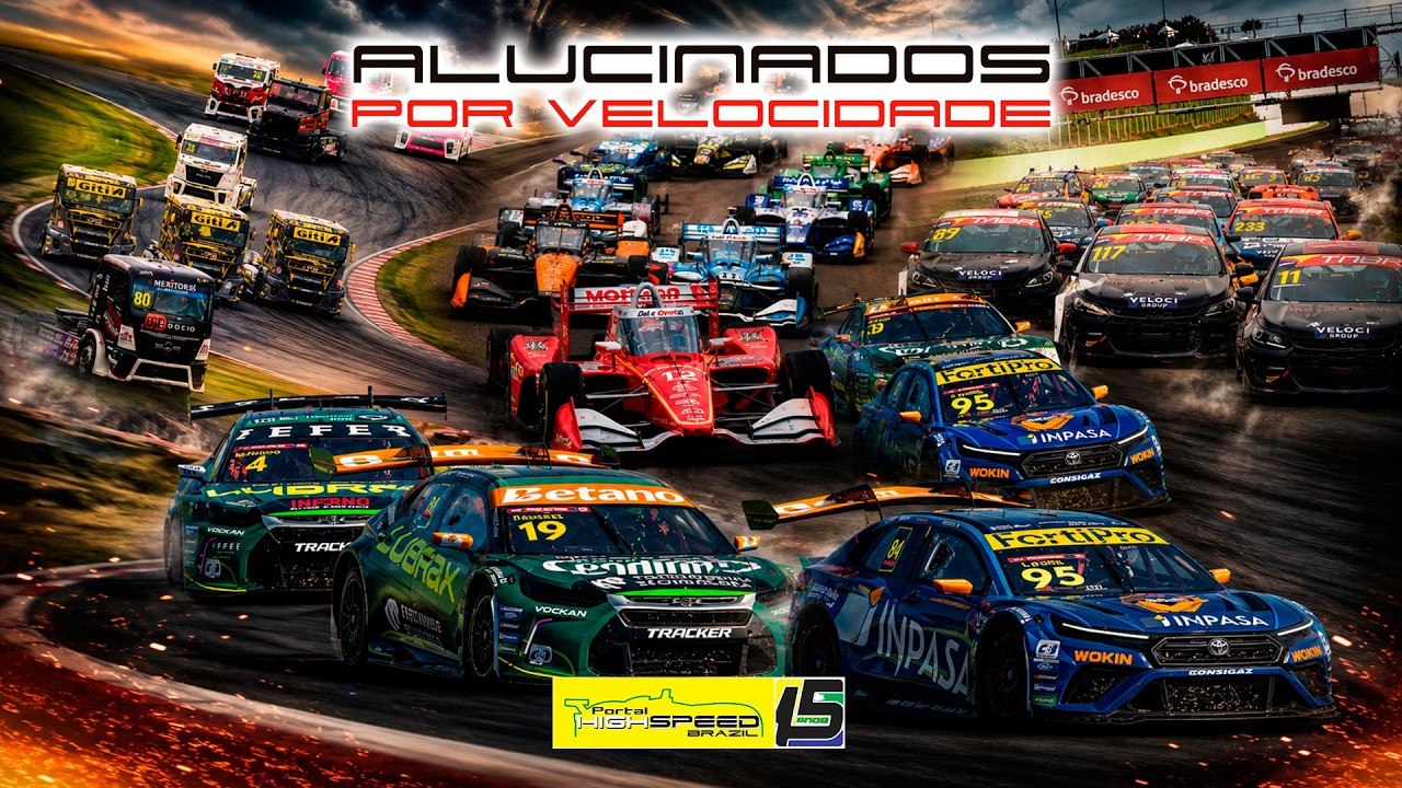 🏎️ ALUCINADOS POR VELOCIDADE IN LIVE | Nascar, British Truck, Britcar | Ao Vivo