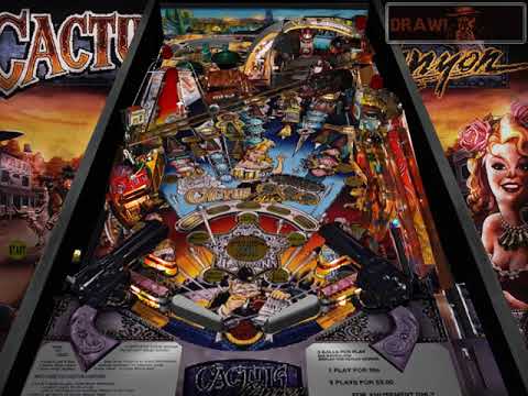 Cactus Canyon Bally 1998 PacDude, SunWizard 1 1 9 Visual Pinball 4 3 HYPERSPIN NOT MINE VIDEOS