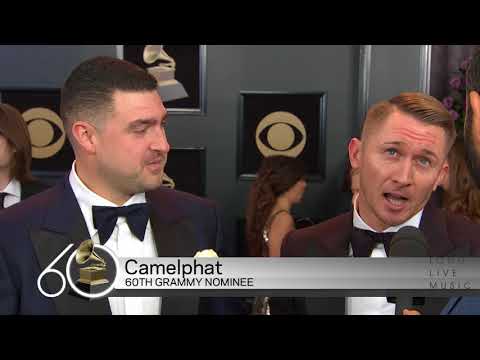 CamelPhat & Elderbrook interview on the Red Carpet | Red Carpet | 60th GRAMMYs