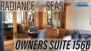 Radiance of the Seas Owners Suite 1566 Tour