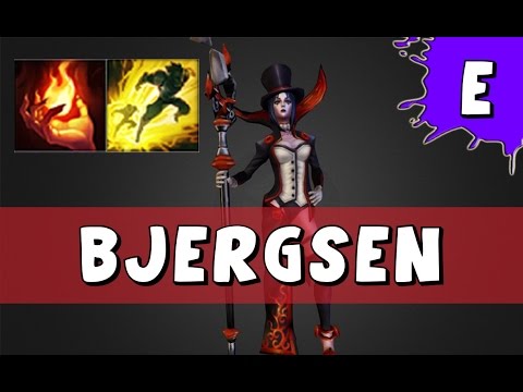 TSM Bjergsen as LeBlanc vs Ahri MID - S6 Challenger SoloQ - League of Legends