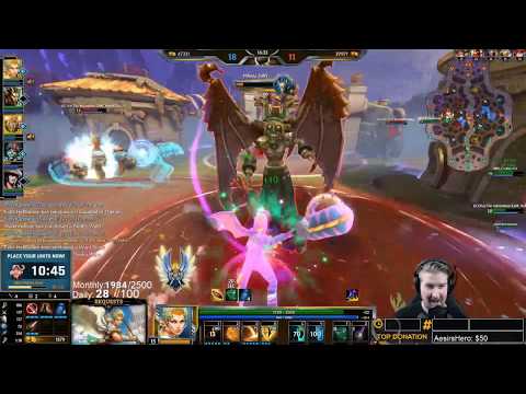 Smite: NIKE WITH ALL SHIELD BUILD BREAKS SMITE! | Incon