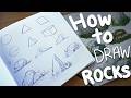 How To Draw ROCKS The Easy Way A Beginner Tutorial