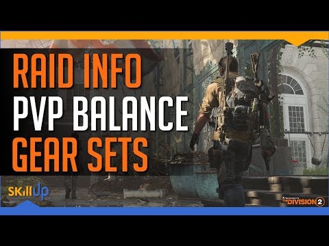 Division 2 Devs discuss Raid info, PVP vs PVE Balance, Gear Set Design & Survival Returning Video