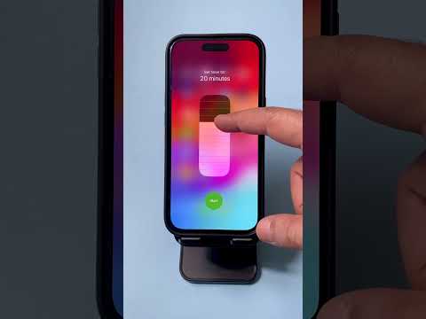 how to set a timer on iphone in 2 seconds | quickly set timer on iphone  #iphonetricks #shorts