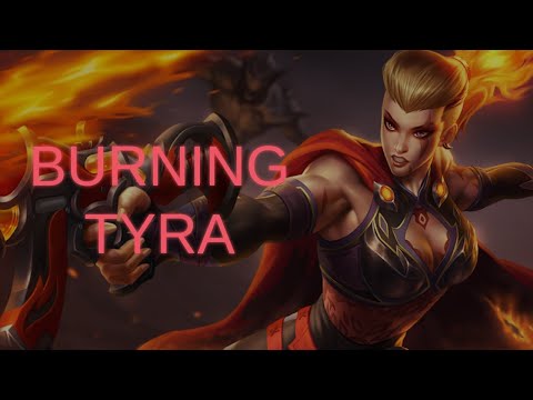 FIREBRAND TYRA! Paladins "Tyra" Gameplay