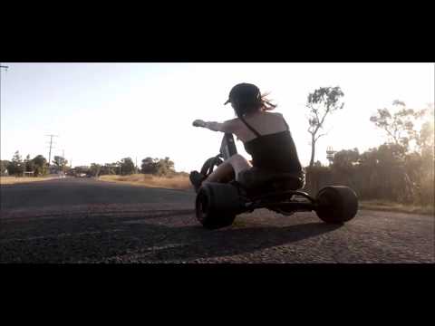 Electric Drift Trike FUN!! The FiiK Drifter - SHE LOVES IT!!
