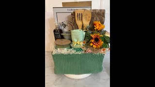 Download the video "Green Corduroy Holiday Gift Tote#trending #holidaygifts #viralvideo "