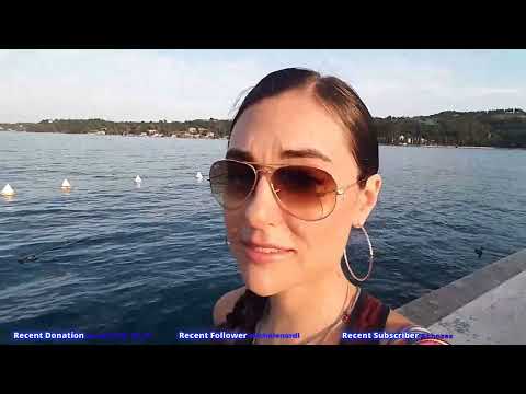 Sasha Grey VOD July 2019 - Europe trip / Sunset Stroll in Lake Garda IRL Part 1