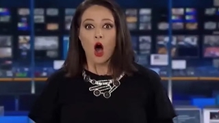 Natasha Exelby missed her cue but gave us something much better. She's now a reporter at Ten News.