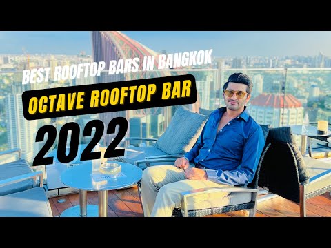 Octave Rooftop Bar Bangkok | Melhor bar na cobertura de Bangkok | Rooftop 2022