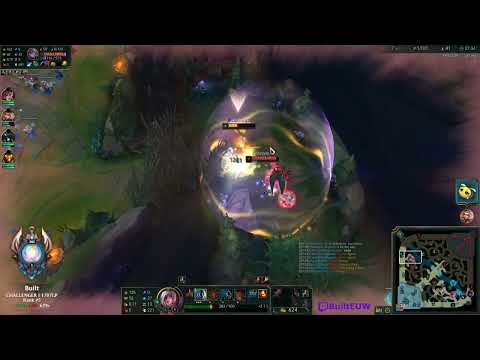 BuiltEUW  - Riven vs Poppy  - Riven Gameplay