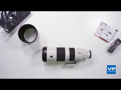 Sony 200-600mm f/5.6-6.3 G OSS Lens Unboxing | SEL200600G