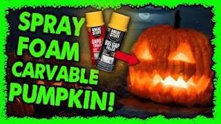 Great Stuff Spray Foam DIY Pumpkin