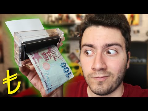 PARA BASMA MAKİNESİ ?! #EfsaneÜrünler