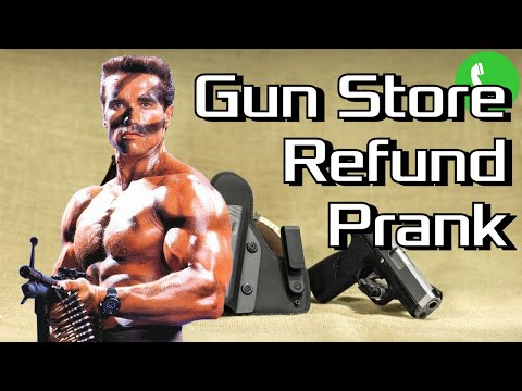 Arnold Wants a Gun Refund - Prank Call