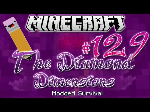 "MAGIC PENCIL" | Diamond Dimensions Modded Survival #129 | Minecraft