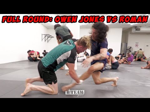 Owen Jones vs Roman Corona | ADCC Camp Full Training Round | B-Team Jiu-Jitsu