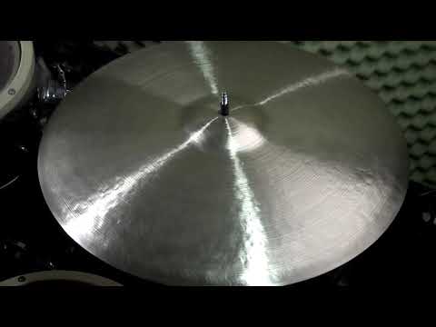 22 Rustico Senescent Ride, 2330g - Handcrafted cymbals by Craig Lauritsen