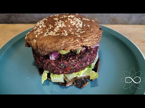 Raw Vegan Beet Burger💕😋