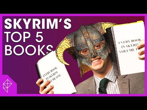I read all 337 books in Skyrim so you don't have to | Unraveled Video