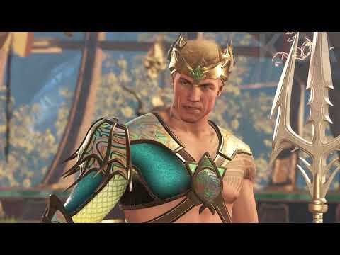 DARKSEID VS AQUAMAN MOMOA ALL DIALOGUES QUOTE INJUSTICE 2 2020