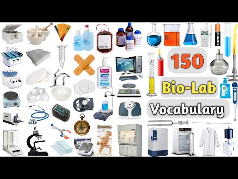 Bio-Lab Vocabulary ll 150 Biological Laboratory Equipments or Items names In English With Pictures