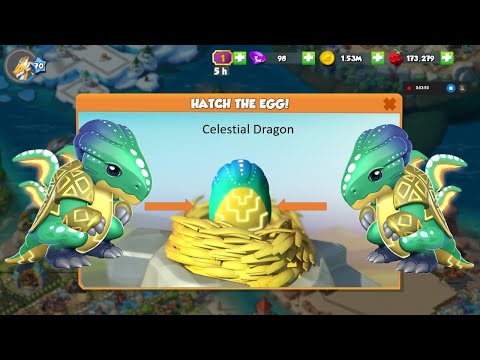 Hatching Celestial Dragon!! Dragon Mania Legends #1