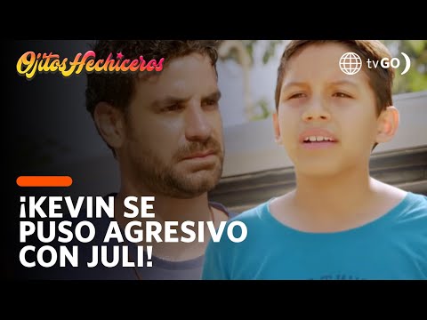 Kevin has an aggressive attitude towards Juli! | Ojitos Hechiceros | América Televisión