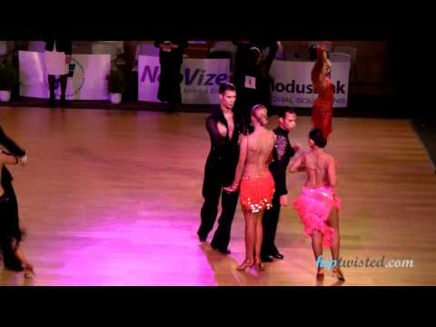 Miha Vodicar - Nadiya Bychkova, Brno Open 2012, WDSF int open latin, 2. round - rumba