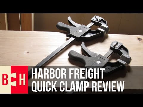 Harbor freight quick clamp review