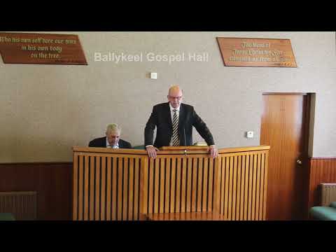 Ballykeel Gospel Hall. Speaker Walter Watson Testimony. 21/04/2024