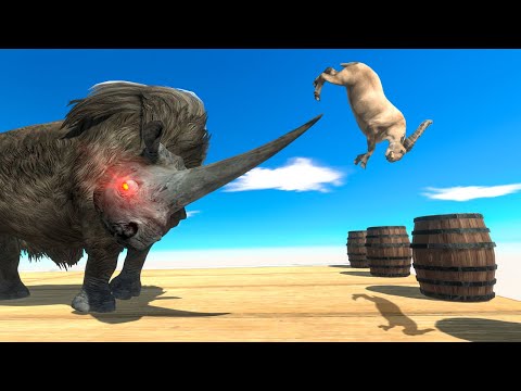Escape from the Angry Giants - Animal Revolt Battle Simulator