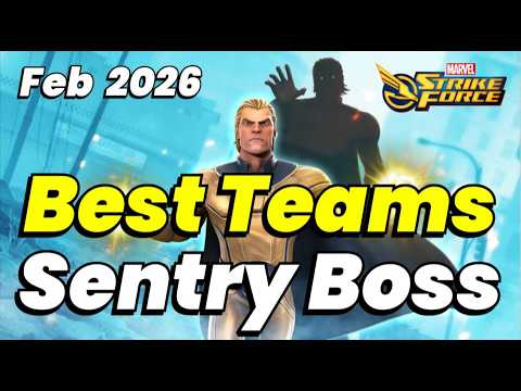 SENTRY Boss SECRETS! Use THESE Teams to MAX Pts! Battleworld | FEB 2026 | MARVEL Strike Force