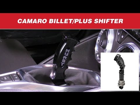 2016-17 Chevrolet Camaro LT - Install: Billet/Plus Pistol-Grip 6-Speed Shifter