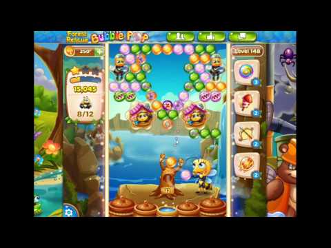 Forest Rescue bubble pop level 148