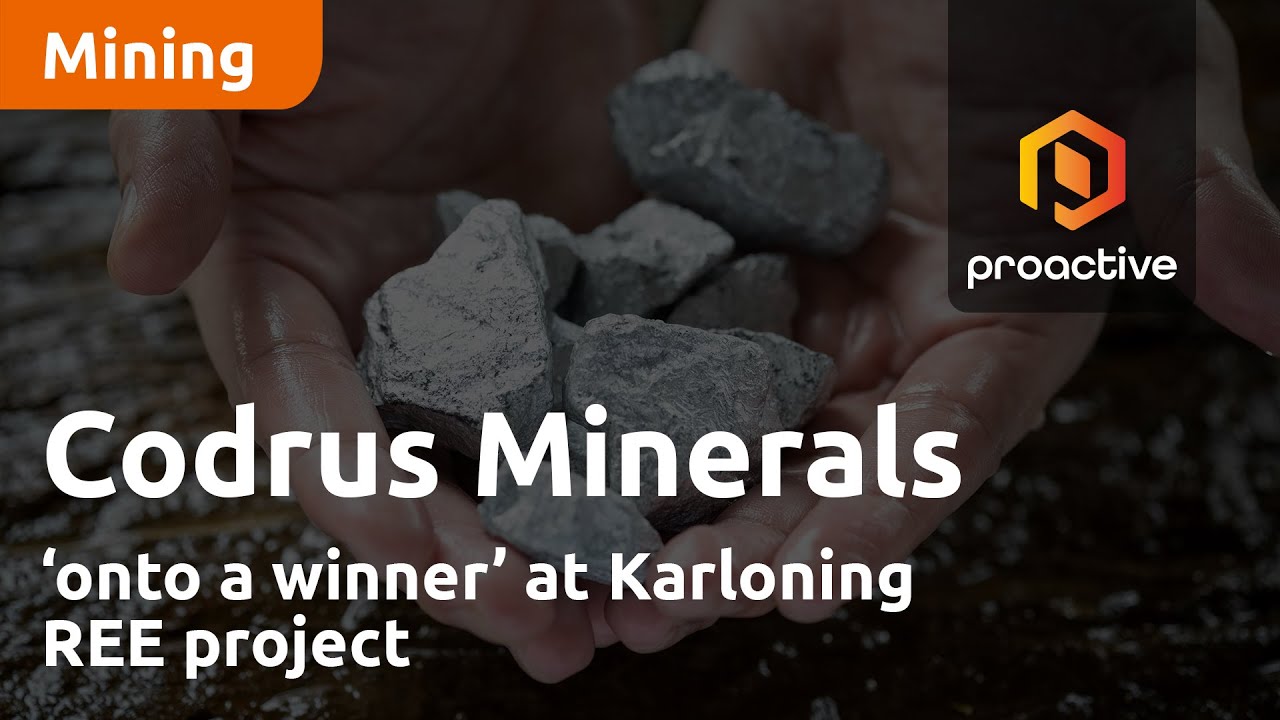 Codrus Minerals ‘onto a winner’ at Karloning REE project