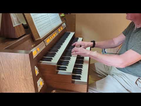 H F Micheelsen (1902-1973) Toccata: "Lobe den Herren, den mächtigen König der Ehren"