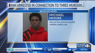 Update: Man arrested in connection to three deaths in Pine Bluff