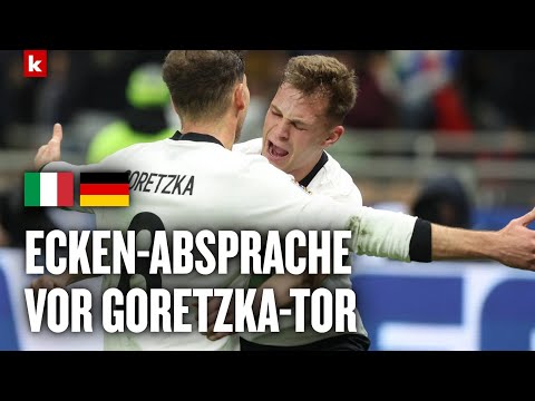 "20 Zentimeter zu hoch für mich": Kimmich erklärt Goretzka-Absprache | Italien - Deutschland 1:2