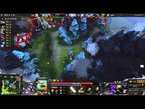 Speed vs Sad, ESP Day 1, WB round 2, game 1