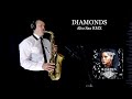 DIAMONDS Rihanna Alto Sax RMX Free Score