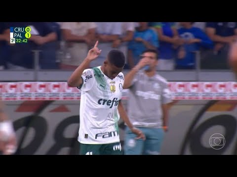 Estevão Willian Palmeiras DEBUT vs Cruzeiro (06/12/2023) CHAMPION of the Brasileirão 2023