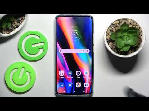 How to Activate Auto Brightness in MOTOROLA EDGE 30 - Enable Automatic Display Brightness