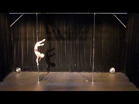 Astrid Van Geyseghem  - Third place - Amateur - Belgian Pole Dance Championship 2018
