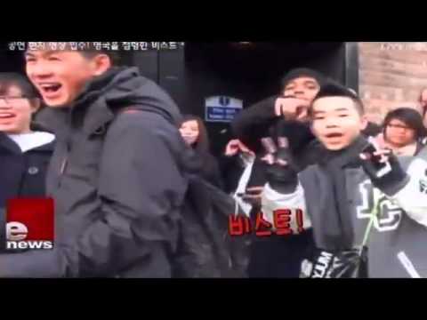 [111212] BEAST + 4Minute + G.NA - Backstage UCC in London @ e-news